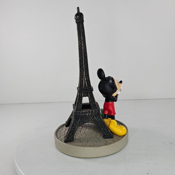 Disney Mickey Mouse Epcot World Showcase Eiffel Tower Figurine *Repair* - Picture 5 of 9